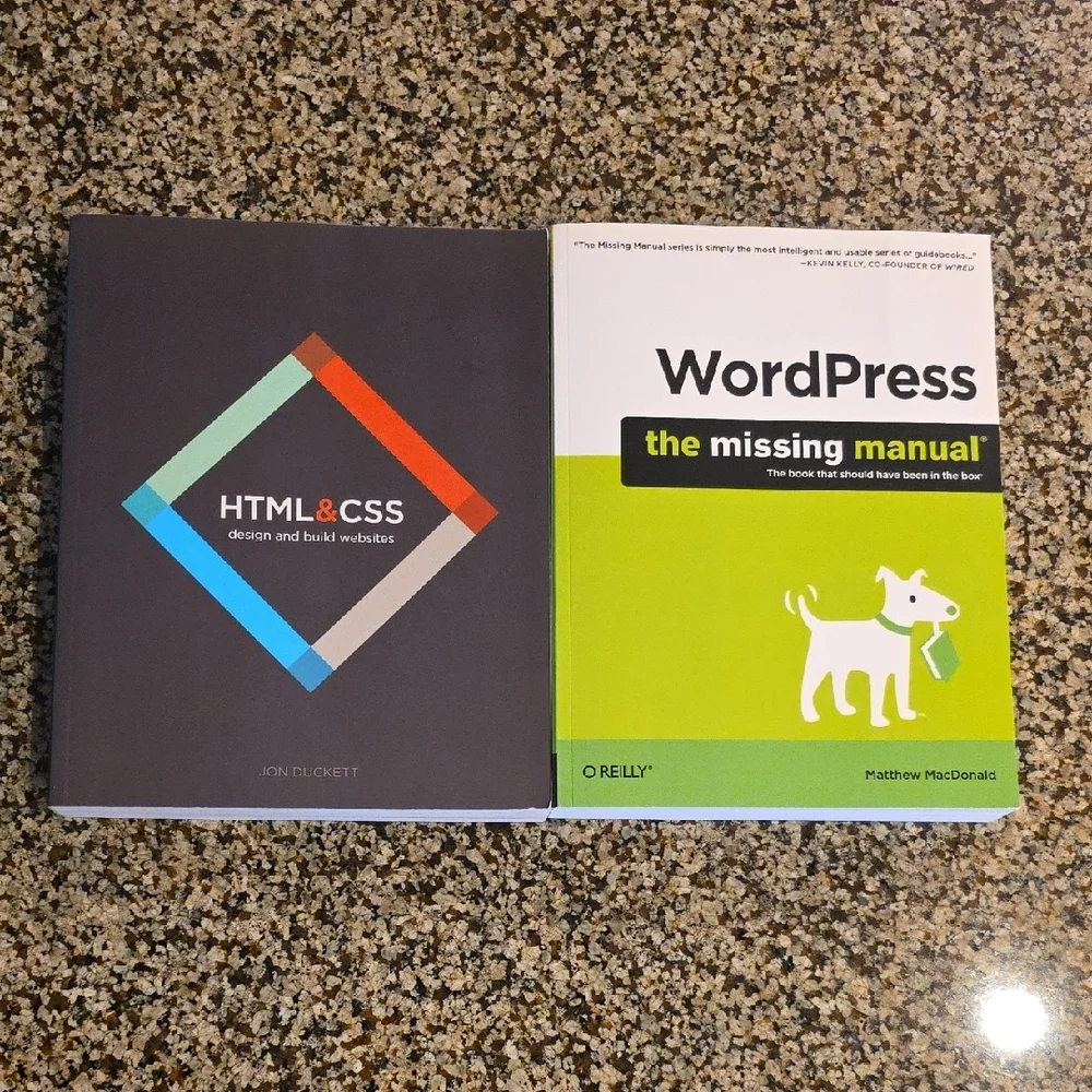 WordPress and HTML & CSS Books Set - Picture 2 of 6